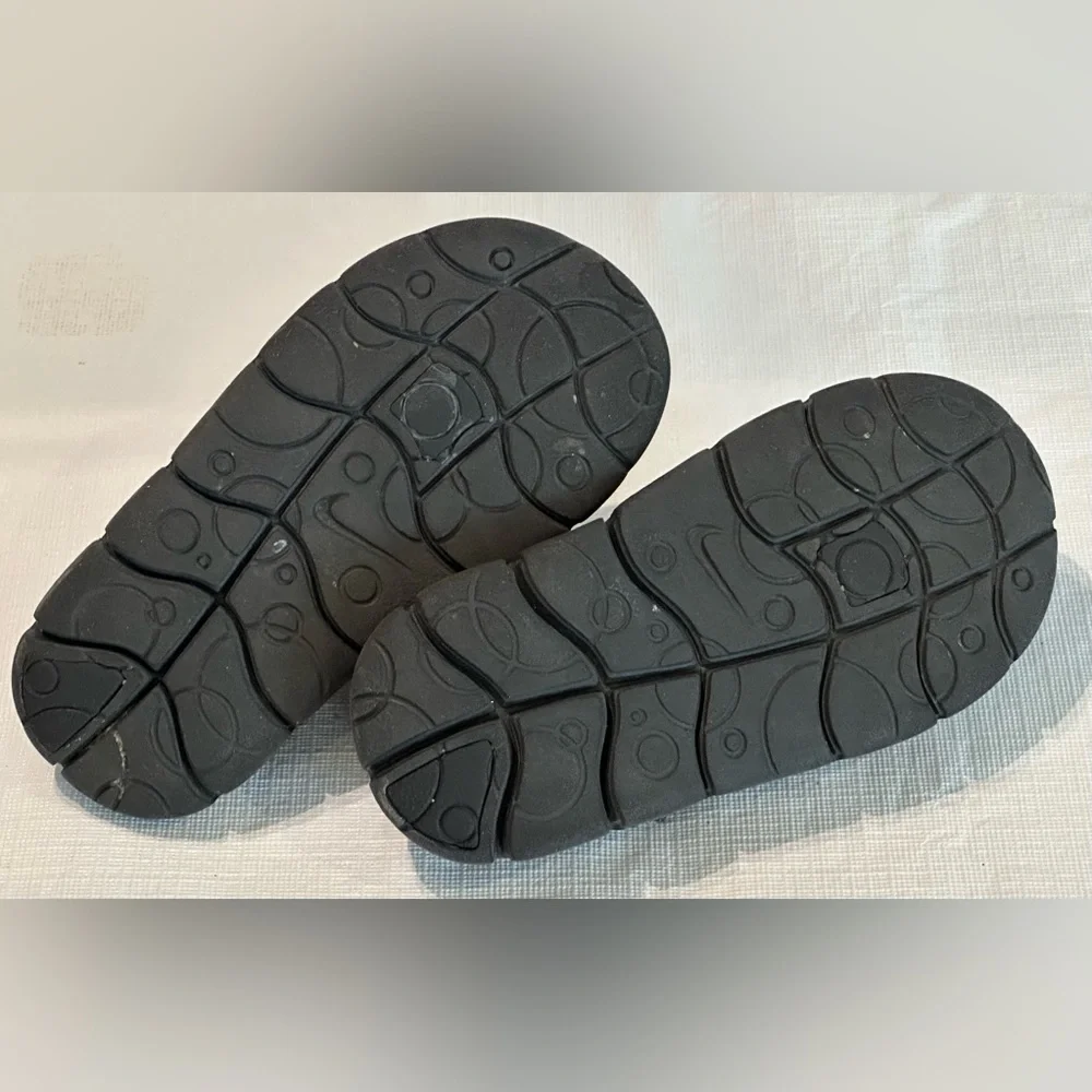 NIKE SANDALS 7 TODDLER BOYS KIDS FULL STRAP RUBBER FOAM SOLE NEOPRENE TOP POOL